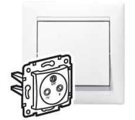 Розетка антенная TV