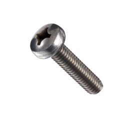 Винты DIN 7985 с полукруглой головкой и крестообразным шлицем