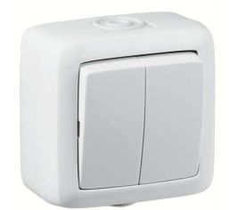 Выключатели влагозащитные двухклавишные