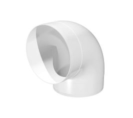 Повороты и колена пластиковых воздуховодов