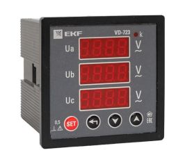 Вольтметры щитовые