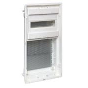 Основание комбинированного щита Nova 1 DIN-рейка + 2 монтаж. платы 3 габарит IP41 PROxima EKF nv-cbase-1+2