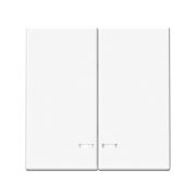 Выключатель 2-кл. ArtGallery (сх. 5а) 10AX с подсветкой механизм бел. SE GAL000153