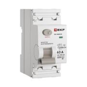 Выключатель дифференциального тока 2п 63А 100мА тип AC 6кА ВД-100N (S) электромех. PROxima EKF E1026MS63100