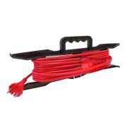 Удлинитель-шнур на рамке 1х20м без заземл. 10А IP20 2.2кВт ПВС 2х1 DOMTOK 2474