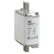 Вставка плавкая ППНИ-33 80А габарит 00 IEK DPP10-080