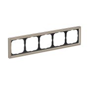 ARTGALLERY PURE 5-постовая РАМКА, ОРГАНИЧЕСКОЕ СТЕКЛО ШАМПАНЬ