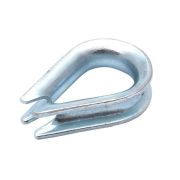 Коуш 6мм DIN6899 оцинкованный