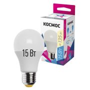 Лампа светодиодная LED 15Вт 220В Е27 D60х108 3000 теплый A60