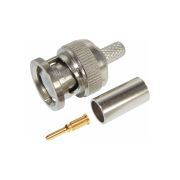 Разъем штекер BNC RG-6 обжим,