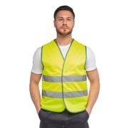 Жилет сигнальный арт. J02 цв. жёлтый флуоресцентный р. 3XL 120-124/170-188