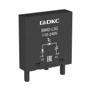 Модуль индикации и защиты, LED зеленый+Варистор A1+, 120V AC/DC