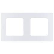 Рамка 2-местная жемчуг INSPIRIA