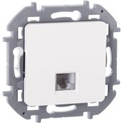 Розетка телефонная RJ11 белый INSPIRIA