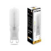 Лампа светодиодная LED 7вт 230в G9 теплый капсульная