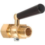 Кран трехходовой для манометра М20х1.5 ВН с фторопластовой прокладкой и натяжной гайкой