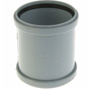 Муфта 110 мм двухраструбная, канализационная