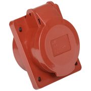 Розетка 415 скрытая с заземлением 3Р+РЕ+N 16А 380В IP44