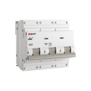 Выключатель автоматический трехполюсный 63А С ВА47-100 10кА PROxima