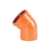 Отвод 110 30 град., для наружной канализации