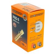 Дюбель распорный 6х30 нейлон (100 шт)