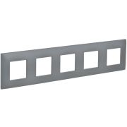 SKANDY Рамка 5-местная SK-F05Gr серый IEK
