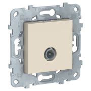 Розетка UNICA NEW TV оконечная бежевый