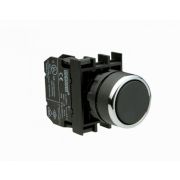 Кнопка 1НО, чёрный цвет, серия B,250В AC, 4А, IP50