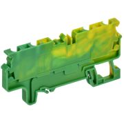 ARMAFIX Клемма пружинная CX2.5-4 PE 2,5мм2 четырехконтактная заземляющая IEK