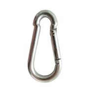 Карабин DIN 5299C 8мм пружинный покрытие цинк