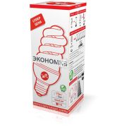 Лампа энергосберегающая КЛЛ 11/827 E14 D48х111 спираль ЭКОНОМКА