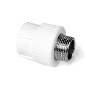 Муфта комбинированная 32x3/4' НР полипропиленовая PPR белый