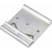 Замок для крепления всех моделей на DIN-рейку. Применяется в комплекте с DRP-01,DRL-01-03, алюм.