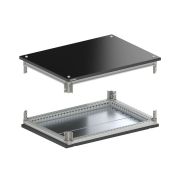 Комплект, крыша и основание, для шкафов CQE N, 1200X400 мм