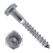 Шуруп DIN571 6х40 сантехнический оцинкованный 20шт