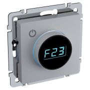 BRITE Термостат электронный с индикацией ТС10-1-БрБ белый IEK