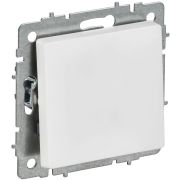 BRITE Выключатель 1-клавишный 10А ВС10-1-0-БрАБ арктический белый IEK