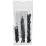 Набор хомутов 2,5х100, 2,5х150, 2,5х200 чер. (75шт/упак)