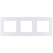 Рамка 3-местная жемчуг INSPIRIA