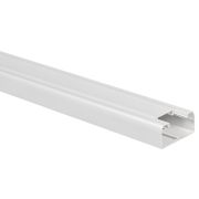 DLP Кабель-канал парапетный 105х50мм с крышкой шириной 65мм белый