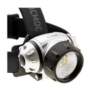 Фонарь налобный, XPE LED + 6 SMD, 3 батарейки ААА, 250Lm