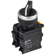 Переключатель 2 полож. 1NO+1NC чёрный MASTER