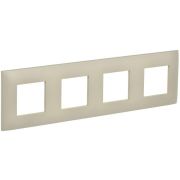SKANDY Рамка 4-местная SK-F01B бежевый IEK