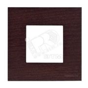 Zenit Рамка 1 пост натуральный венге
