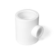 Тройник переходной 50x40x50 полипропиленовый PPR белый