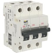 Выключатель автоматический трехполюсный C 20А M06N