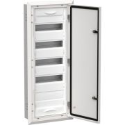 TITAN 5 Корпус металлический ЩРв-60 (1х60) 880х365х130мм IP31 белый (одна дверь)