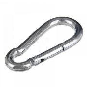 Карабин DIN 5299C 10мм пружинный покрытие цинк