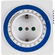 Розетка с таймером (суточная) механическая IP20 16А 3500W