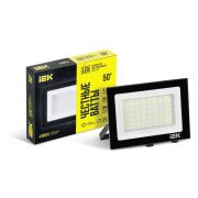 Прожектор СДО 06-50 светодиодный черный IP65 4000K